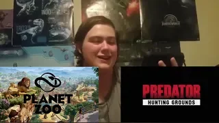 Predator Hunting Grounds PS4+Planet Zoo Announcement Trailers Reaction "Let The Play Begin!"