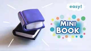 Miniature BOOK Prop | Polymer Clay Tutorial
