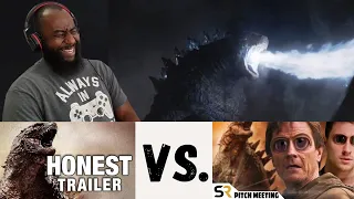 Godzilla (2014) - Pitch Meeting Vs. Honest Trailers (Reaction)