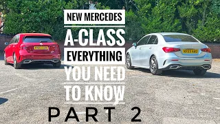 New 2024-2023 Mercedes-Benz A-Class How to USE the main FEATURES! Part 2