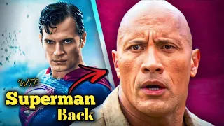 Superman Is Back in black adam?😱 |Black adam News, black adam movie review