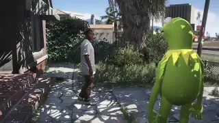 Kermit The Frog Roasts Franklin (GTA V)