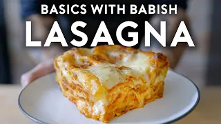 Ultra-Melty Bechamel Lasagna | Basics with Babish