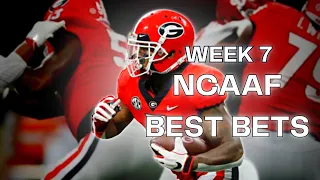 5 STRAIGHT WINNING DAYS! COLLEGE FOOTBALL WEEK 7 PICKS, BEST BETS, PARLAYS & PLAYER PROPS!