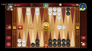 backgammon game #147 مباراة طاولة / طاولي