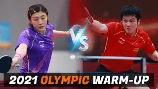 Chen Meng vs Fan Zhendong | 2021 Chinese Warm-up for Olympic