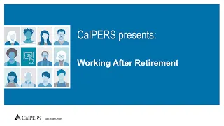 Working After Retirement