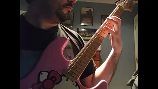 Necrophagist - Advanced Corpse Tumor Hello Kitty guitar
