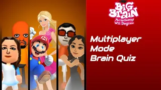 Big Brain Academy: Wii Degree - Brain Quiz (8 Players) (Ep. 1)
