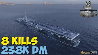 World of WarShips | Saipan | 8 KILLS | 238K Damage - Replay Gameplay 1080p 60 fps