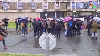 Strike in France by Prison Guards