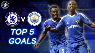 Top 5 Chelsea Goals v Manchester City | Ft. Ramires, Ba, Diego Costa & More