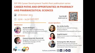 Career Paths and Opportunities in pharmacy and pharmaceutical sciences