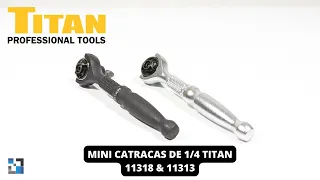 FAMOSAS MINI CATRACAS DE 1/4 DA TITAN 11318 e 11313 NO BRASIL!