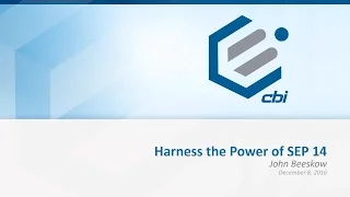 CBI Webinar | Harness the Power of Symantec Endpoint Protection 14