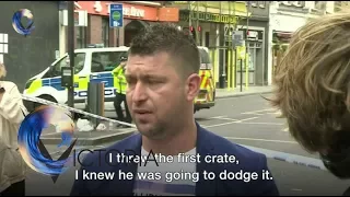 London attack hero: ‘I hit attacker with a crate’ - BBC News