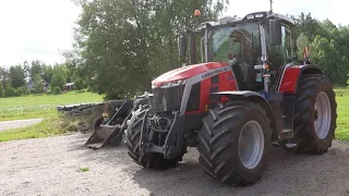 Nyt testissä Massey Ferguson 8S.305 traktori osa 1