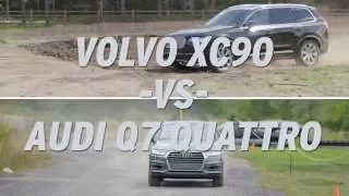 Audi Q7 Quattro vs Volvo XC90 Inscription - AutoNation