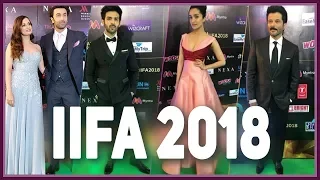 IIFA Awards 2018 Bollywood Celebs Walk The Green Carpet