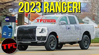 Breaking News: Here Is Your First Look at the 2023 Ford Ranger!