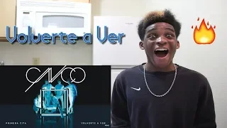 CNCO - Volverte a Ver (Cover Audio) REACTION