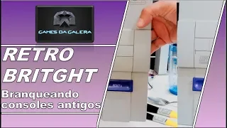 COMO REMOVER AMARELADO DOS CONSOLES? RETROBRIGHT NO SUPER NINTENDO