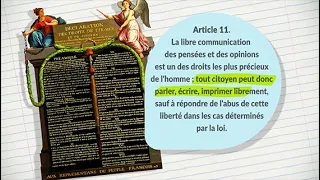 Liberté d'expression et Constitution - L'actu en classe