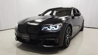 2017 BMW 750i Frozen Black Metallic