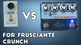 Micro Amp VS Chorus Ensemble for Frusciante Crunch