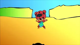 #Brawlstars [#2] BRAWL STARS ANIMATION - NITA VS LEON