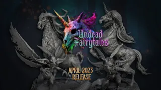 Undead Fairytales - APR23 Release - 3d print stl miniatures for DnD 5e/Tabletop (Patreon/Tribes)