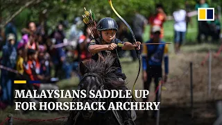 Horseback archery: Malaysians revive ancient skills for sport and to connect with Islam