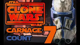 Star Wars The Clone Wars Season 7 Carnage Count