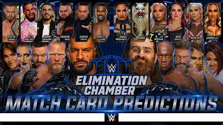 WWE Elimination Chamber 2023 - Card Predictions [v2]