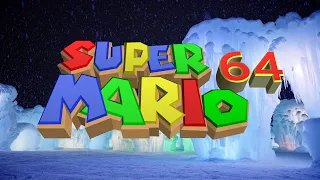 Dire, Dire Docks | Super Mario 64 Water Theme for 1 Hour with 4K Visuals of Magical Ice Castles