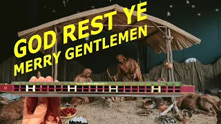 How to Play God Rest Ye Merry Gentlemen on a Tremolo Harmonica with 24 Holes