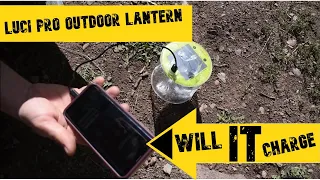 Luci Pro Outdoor Inflatable Lantern Unboxing, Does it Really Charge a Cell Phone??