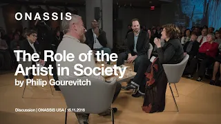 Onassis Symposium: The Role of the Artist in Society, Moderated by Philip Gourevitch