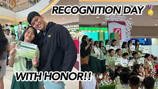 CHLOE’S RECOGNITION DAY! (with HONORS!) | Grae and Chloe