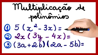 MULTIPLICAÇÃO DE POLINÔMIOS!! VAMOS APRENDER JUNTOS?