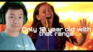 Roberta Battaglia(10 year old) You say AGT | Ricky life reaction