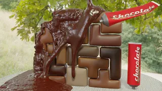 Soft Chocolate Tetris