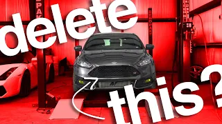 We RIPPED APART This Ford Focus ST's Engine To Get FREE Horsepower! (SECRET MODS)