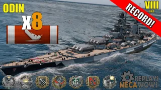Odin 8 Kills & 142k Damage | World of Warships Gameplay