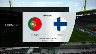 Portugal vs Finland | Estádio José Alvalade | International Friendly | PES 2021