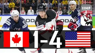 Canada vs USA | Bronze Medal - 2018 IIHF Worlds Highlights | May. 20, 2018