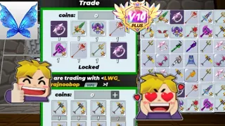 How can i get rich using the trade system 🤑 item . . . . . . ? On Skyblock BlockmanGo
