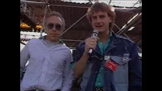 Rock am Ring  1985  Hintergrund mit Peter Illmann