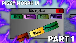 How to make a Piggy Morph UI in Roblox Part 1! Piggy | Roblox Studio Tutorial