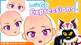 Live 2D tutorial: How to Make Expressions!